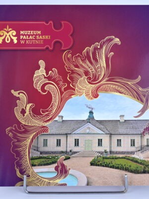 Folder o Pałacu Saskim w Kutnie - wersje w 3 językach